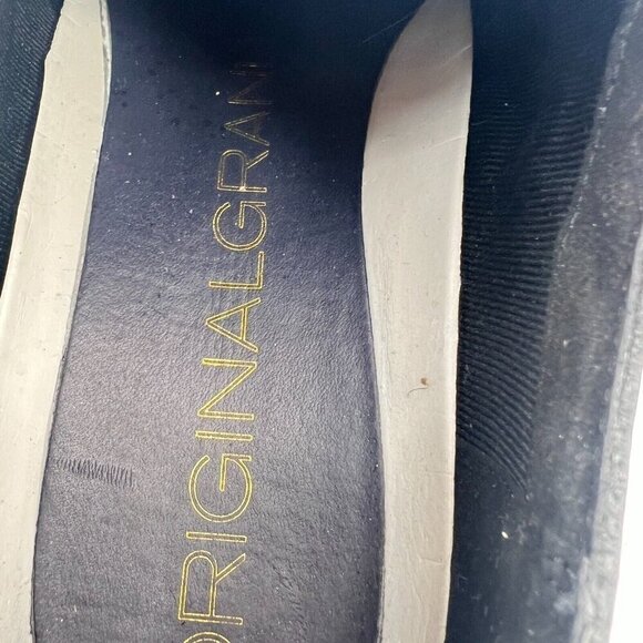 Cole Haan Original Grand Men Size 11M C27997 Dark Grey Black Leather Shoes - Picture 13 of 16